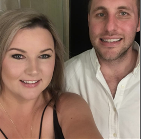 Suzie & Matt McGavin (Each worked for a bank for 10 years)